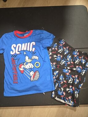 the Hedgehog Kids Blue Pajama Set - Unstoppable